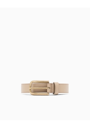 Palmellato-leather belt