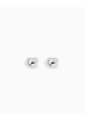 Sterling Silver Knot Earrings