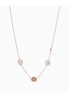Mother of Pearl Clover Necklace