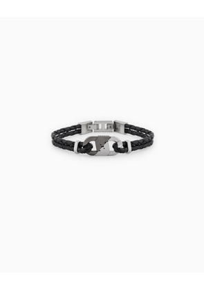 Two-Tone Stainless Steel ID Bracelet