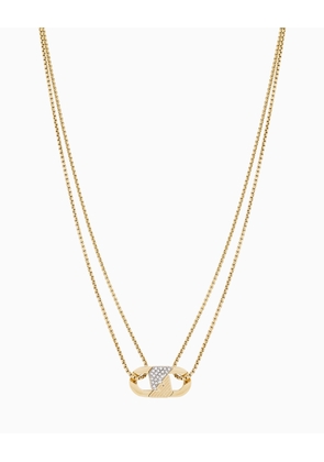Gold-Tone Stainless Steel ID Necklace