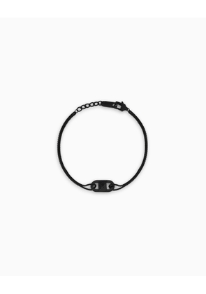 Black Crystal ID Bracelet