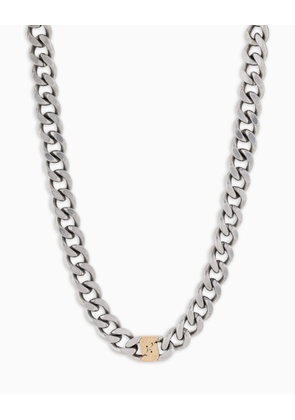 Emporio Armani Two-Tone Stainless Steel Chain Necklace