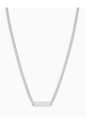 Emporio Armani Stainless Steel ID Necklace