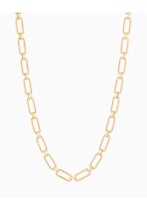 Emporio Armani Gold-Tone Brass Chain Necklace