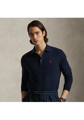 Cotton Polo-Collar Jumper