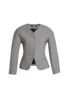 Jacquemus Ovalo Crepe Petite Jacket - Moda Operandi