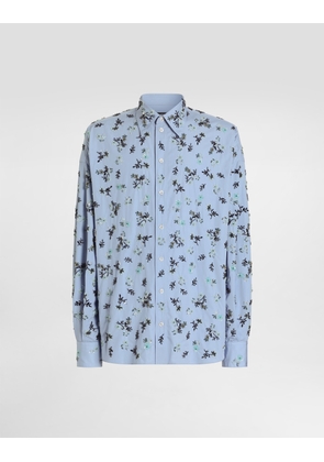 Dolce & Gabbana Camicia - Man Shirts Light Blue 39