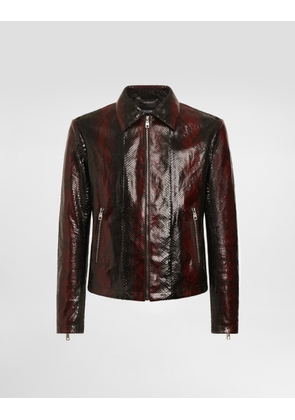 Dolce & Gabbana Giubbotto - Man Coats And Jackets Multi-colored 46