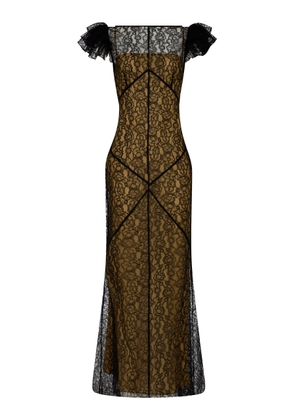 De La Vali Nephele Lace Gown - Moda Operandi