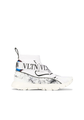 Valentino Mens White Sneakers