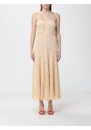 FORTE FORTE Dress Woman color Beige