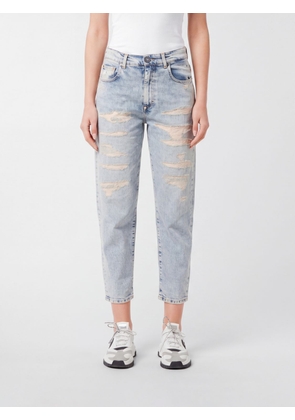PHILIPP PLEIN Jeans Woman color Denim