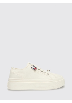 TOMMY JEANS Sneakers Woman color Yellow Cream