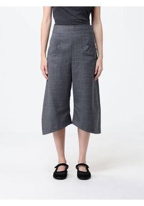 GANNI Pants Woman color Grey