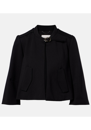 Dorothee Schumacher Emotional Essence jersey cropped jacket