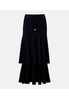 Dorothee Schumacher Modern Flow tiered midi skirt