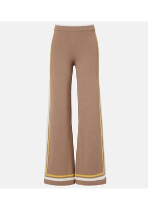 The Upside Veneto Kansas knitted wide-leg pants
