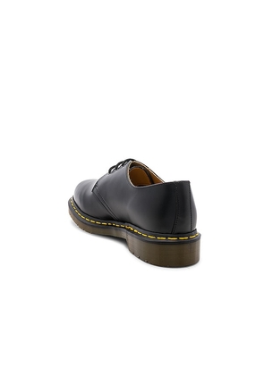 Dr. Martens 1461 3 Eye Gibson in Black. Size 7. Also in 8, 9, 12.