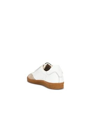 ALLSAINTS Leo Low Top in White,Taupe. Size 8. Also in 9.