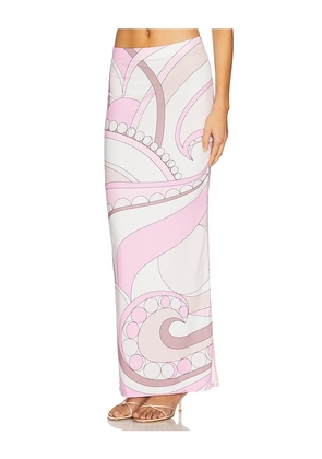 Cin Cin City Maxi Skirt in Ivory,Blush. Size S. Also in XS.