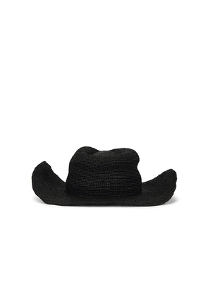 Casa Clara x REVOLVE Cowboy Hat in Black. Size S/M. Also in M/L.
