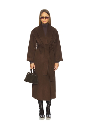 By Malene Birger Trullem Coat in Brown. Size 32. Also in 36.