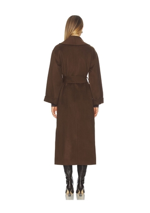 By Malene Birger Trullem Coat in Brown. Size 32. Also in 36.