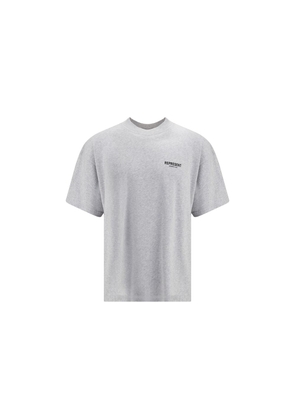 Represent Gray Cotton T-Shirt - L