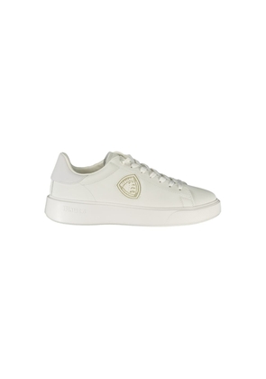 Blauer Bianco Poliestere Mens Sneaker - EU42/US9