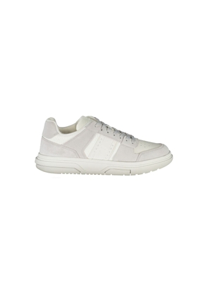 Tommy Hilfiger White Polyurethane Men Sneaker - EU42/US9