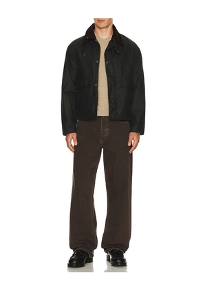 Barbour Spey Wax Jacket in Dark Green. Size L. Also in S, XL/1X.