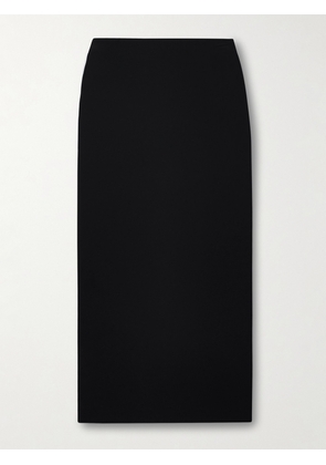 The Row - Hodette Stretch-knit Midi Skirt - Black - x small,small,medium,large,x large
