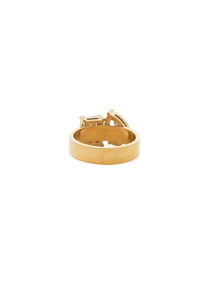 BRACHA Harper Ring in Metallic Gold. Size 7. Also in 6, 8.