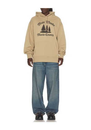 Afield Out Muir Hoodie in Brown. Size S. Also in L, M, XL/1X.