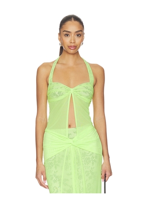 AFRM Toks Top in Green. Size XXS. Also in S, XS, M, L, XL, XXL, 1X, 2X, 3X.