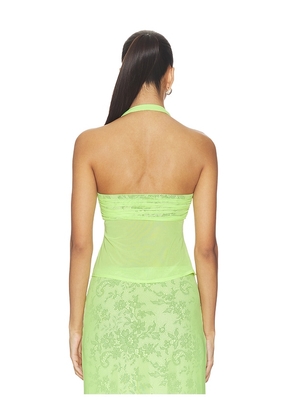 AFRM Toks Top in Green. Size XXS. Also in S, XS, M, L, XL, XXL, 1X, 2X, 3X.