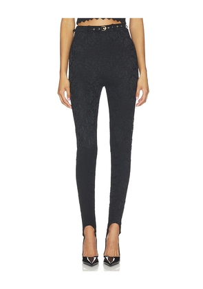 AFRM Carey Silken Lace Pant in Black. Size S. Also in XXS, XS, M, L, XL, XXL, 2X.