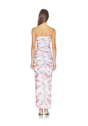 AFRM Marlo Dress in Blue,Pink. Size S. Also in XXS, XS, M, L, XL, 1X.