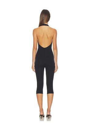 AFRM Lilibet Romper in Black. Size S. Also in XL.