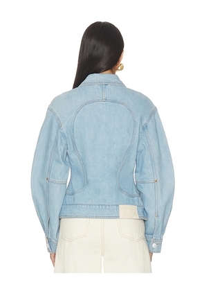 Cult Gaia Pacha Jacket in Blue. Size XS. Also in S, M.