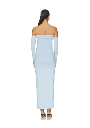 BUMPSUIT The Angelina Dress in Baby Blue. Size XS. Also in S, M, L, XL.