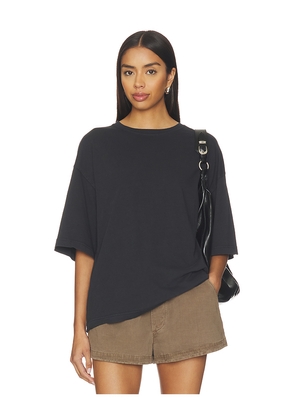 Free People Perfect Oversized Tee in Black. Size XS. Also in S, M, L.