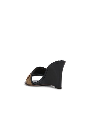 Isabel Marant Abryel Sandal in Green,Chocolate. Size 37. Also in 36, 38, 39, 40.
