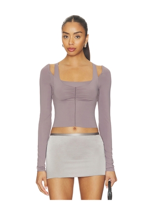 I.AM.GIA Nerina Top in Grey. Size XXS. Also in XS, S, M, L, XL.
