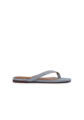 Madewell Iggy Thong Sandal in Baby Blue. Size 5.5. Also in 6, 6.5, 7, 7.5, 8, 8.5, 9, 9.5, 10.