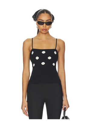 Lisa Says Gah Emi Tank in Black,White. Size XS/S. Also in M/L, XL/XXL.