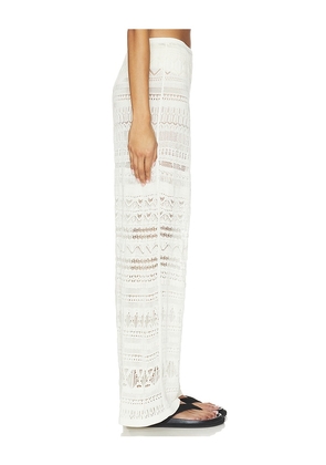 Nanushka Tau Pant in White. Size XS. Also in S, M, L.