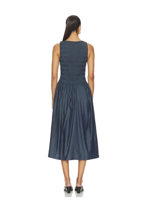 Madewell Keeran Denim Dress in Blue. Size XXS. Also in XS, S, M.
