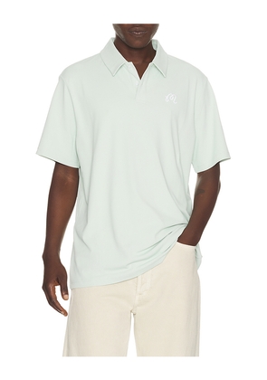 Malbon Fairway Polo in Mint. Size S. Also in M, L, XL/1X.